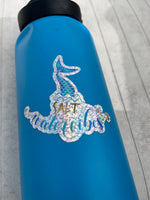 Salt Water Vibes Mermaid Glitter Sticker