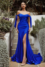Regal Royal Blue Occasion Dress