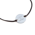 Savannah Cord Bracelet with Love You More Coin
