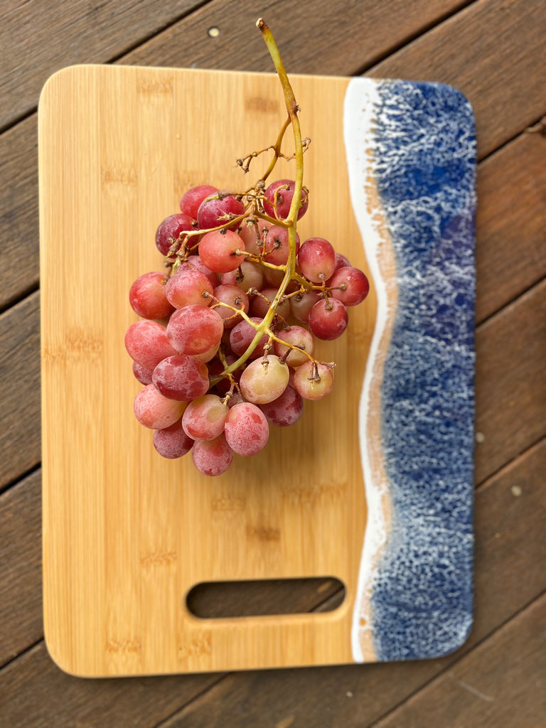 Life's A Beach Surfboard Cutting Board