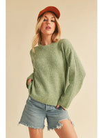 Soft Jade Knit Sweater