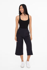 Tailored Cropped Flare Pants