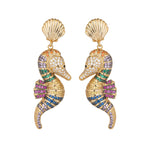 Seahorse Drop Earrings