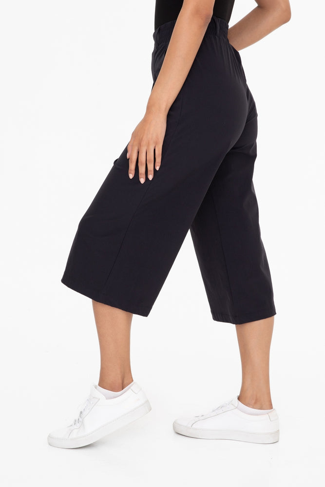 Tailored Cropped Flare Pants