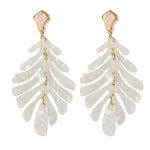 Petite Palm Drop Statement Earrings