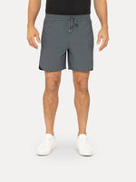 Men's Slate Gray Active Shorts