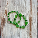 Chunky Sea Glass Bracelets