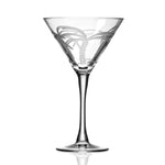 Palm Tree Martini Glass
