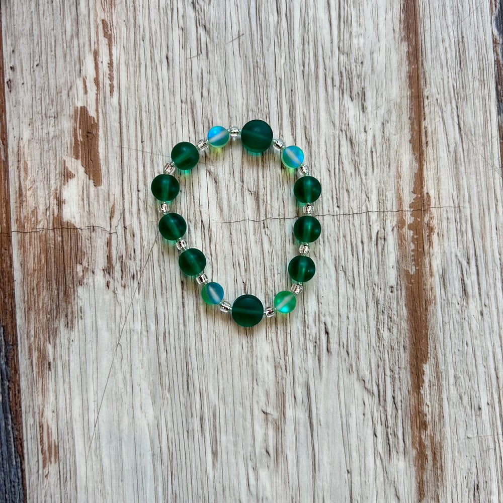 Chunky Sea Glass Bracelets