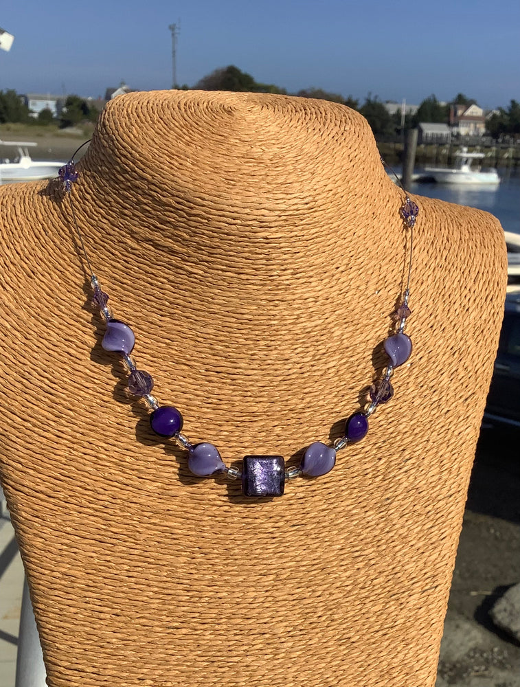 Venetian Floating Glass Necklaces