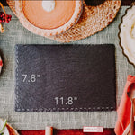 Custom Town Slate Serving Board - Marshfield or Humarock