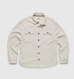 Men's Cream Washed Twilll Over Shirt