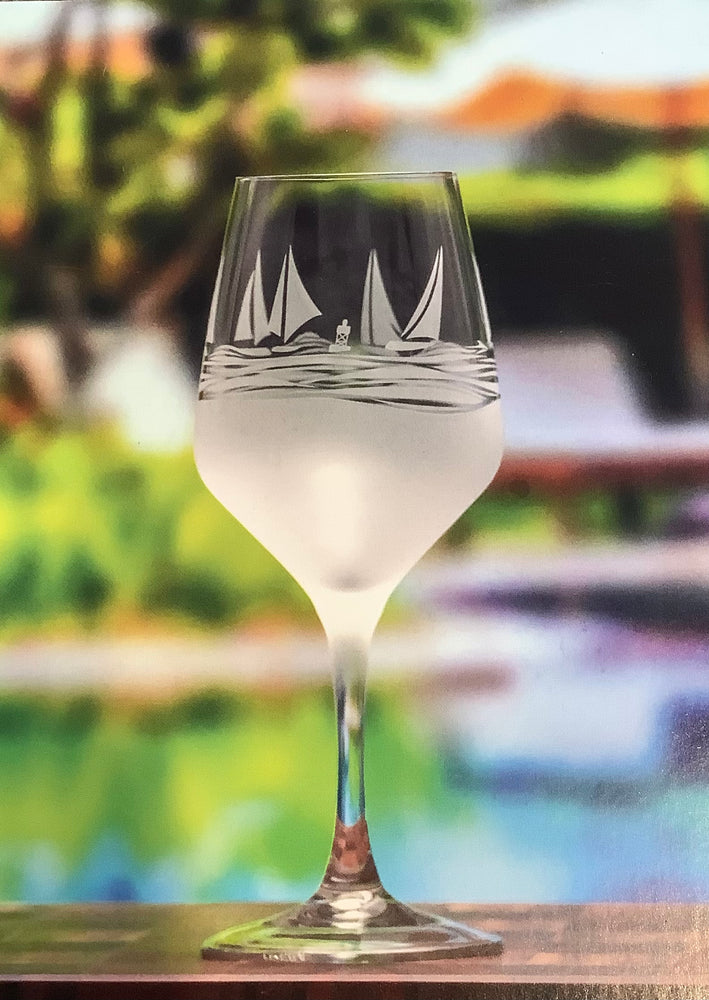 Regatta Sail Stemmed Wine Glass