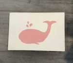 Anchored Soul Wooden Whale Sign