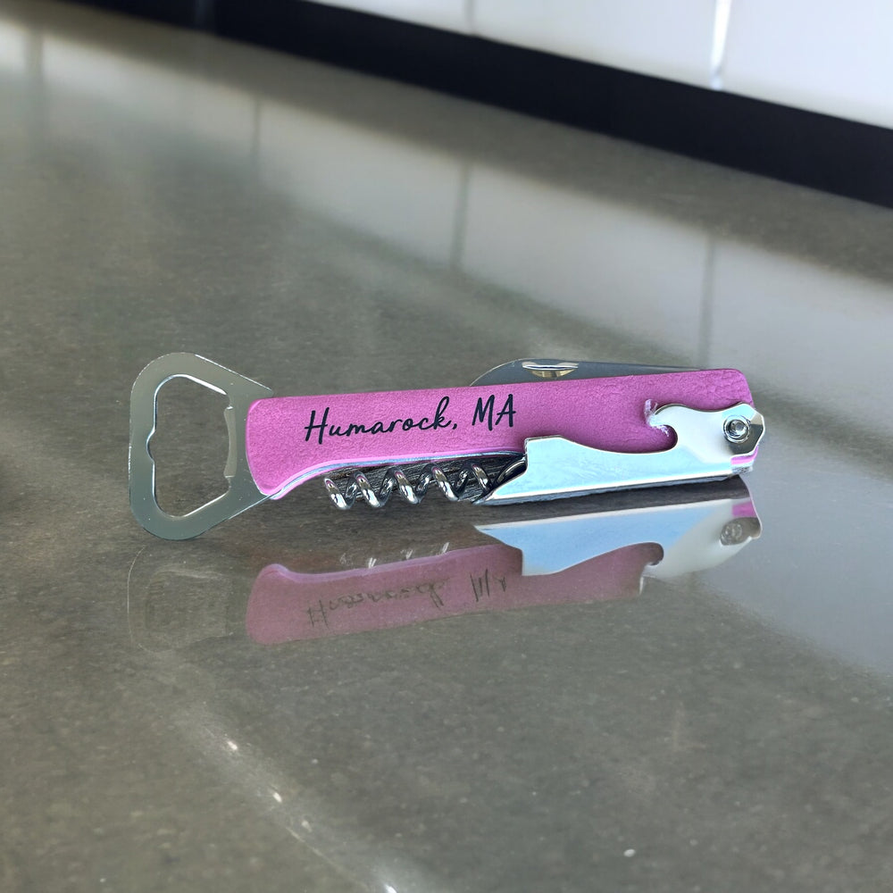 Custom Humarock Wine Bottle Opener