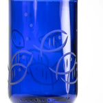 Blue Fish 14oz Recycled Tumbler Glass