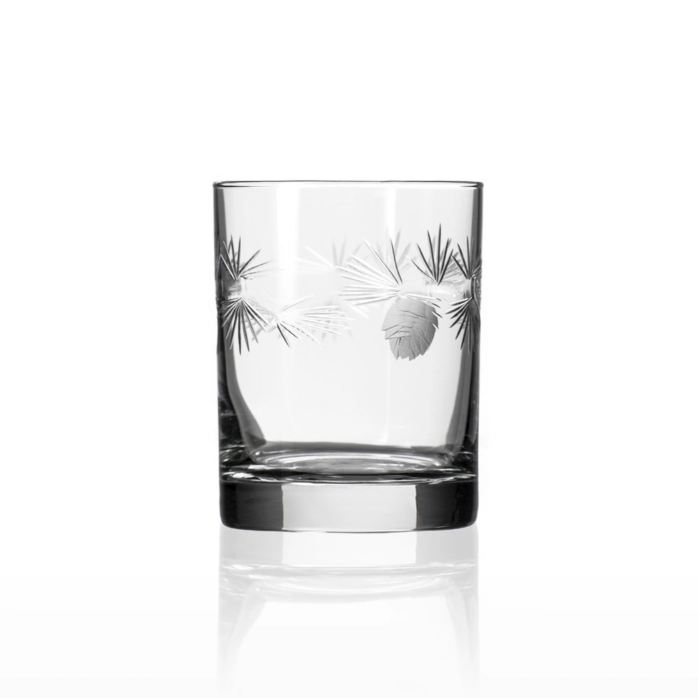 Icy Pine Double Old Fashioned Glass 13oz