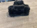 Fuzzy Square Claw Hair Clip