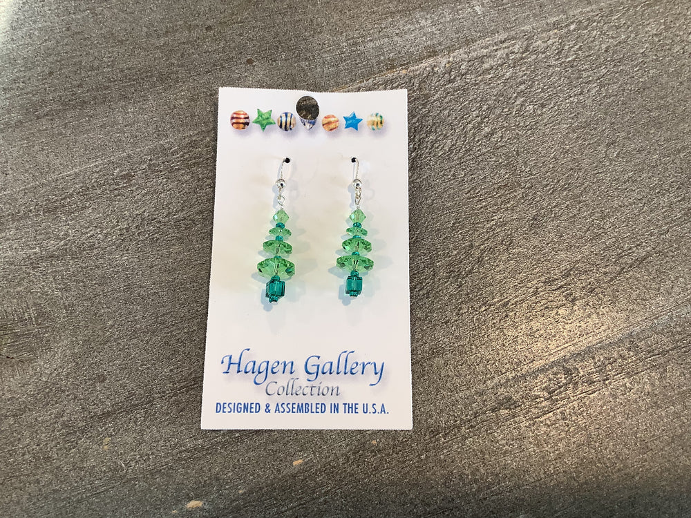 Venetian Glass Dangle Earrings