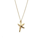Sandy Gold Starfish Beach Necklace