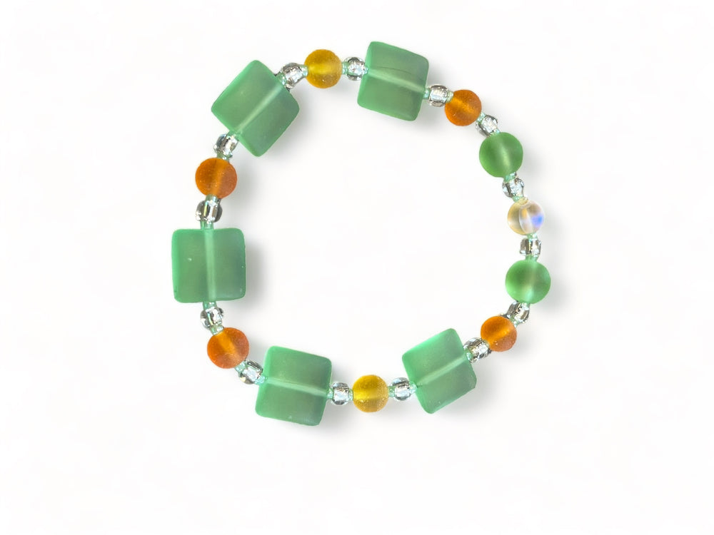 Chunky Sea Glass Bracelets