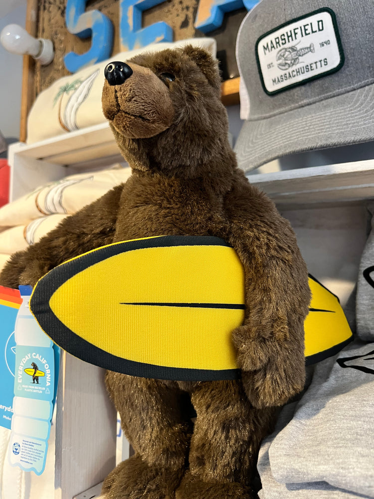 Surfer Bear Eco-Friendly Plush Toy