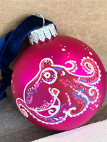 LIMITED EDITION Ocean-inspired Hand Painted Glass Ornaments