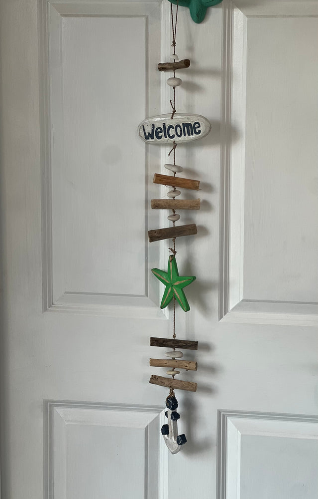 Driftwood Welcome Hanging Sign