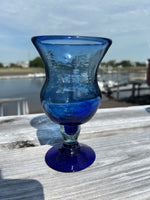 Cobalt Blue Glass Cups