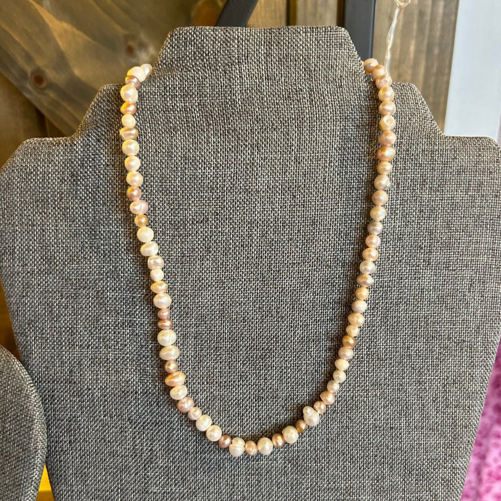 Freshwater Pastel Pearl Necklace