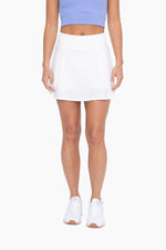 White Tennis Skort