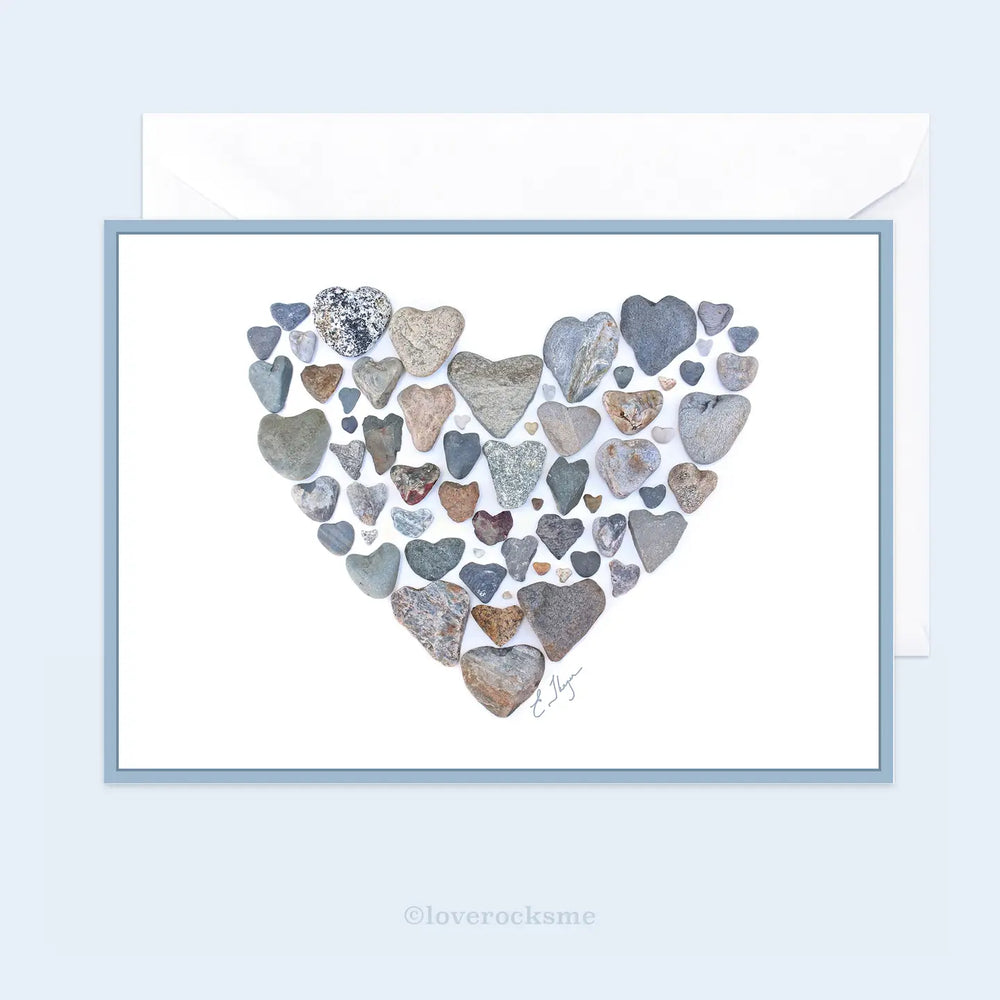 Love Rocks Me Heart of Hearts Card