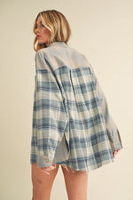 Kendra Plaid Flannel Shirt