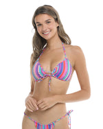 Multicolor Summer Bikini Top