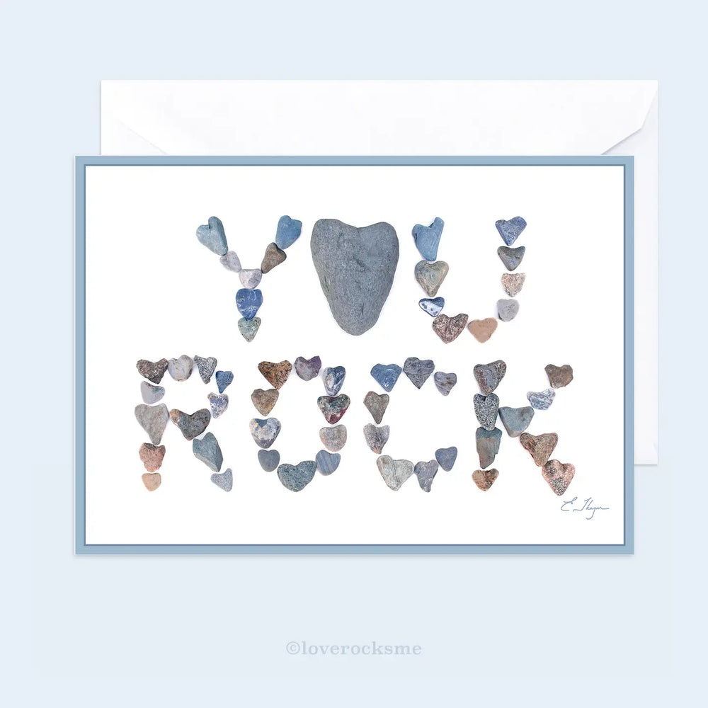 Love Rocks Me Thank You Cards