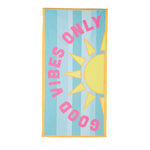 Good Vibes Only Beach Towel