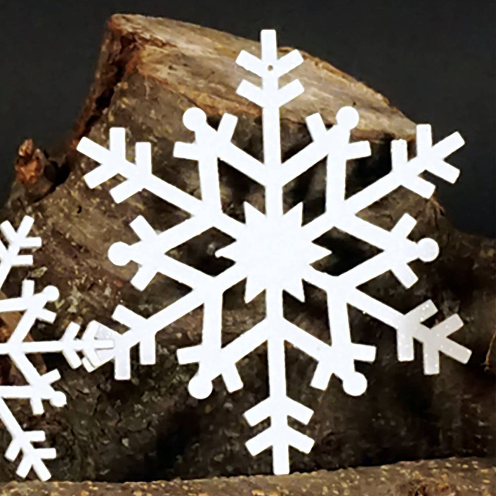 White Snowflake Ornament