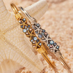 Starfish Medley Bangle Bracelet