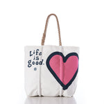 Life is Good® + Sea Bags Vintage Heart Tote
