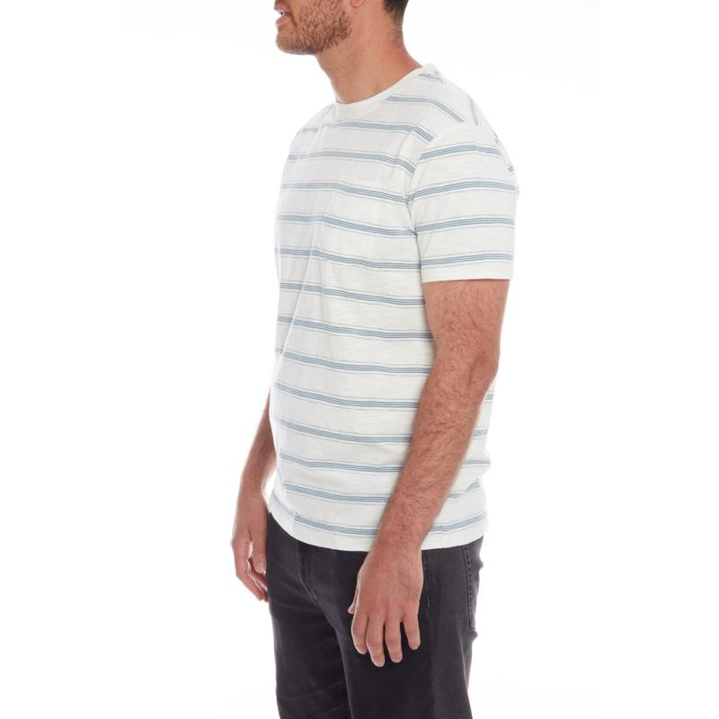 Blue and White Striped PX T-Shirt