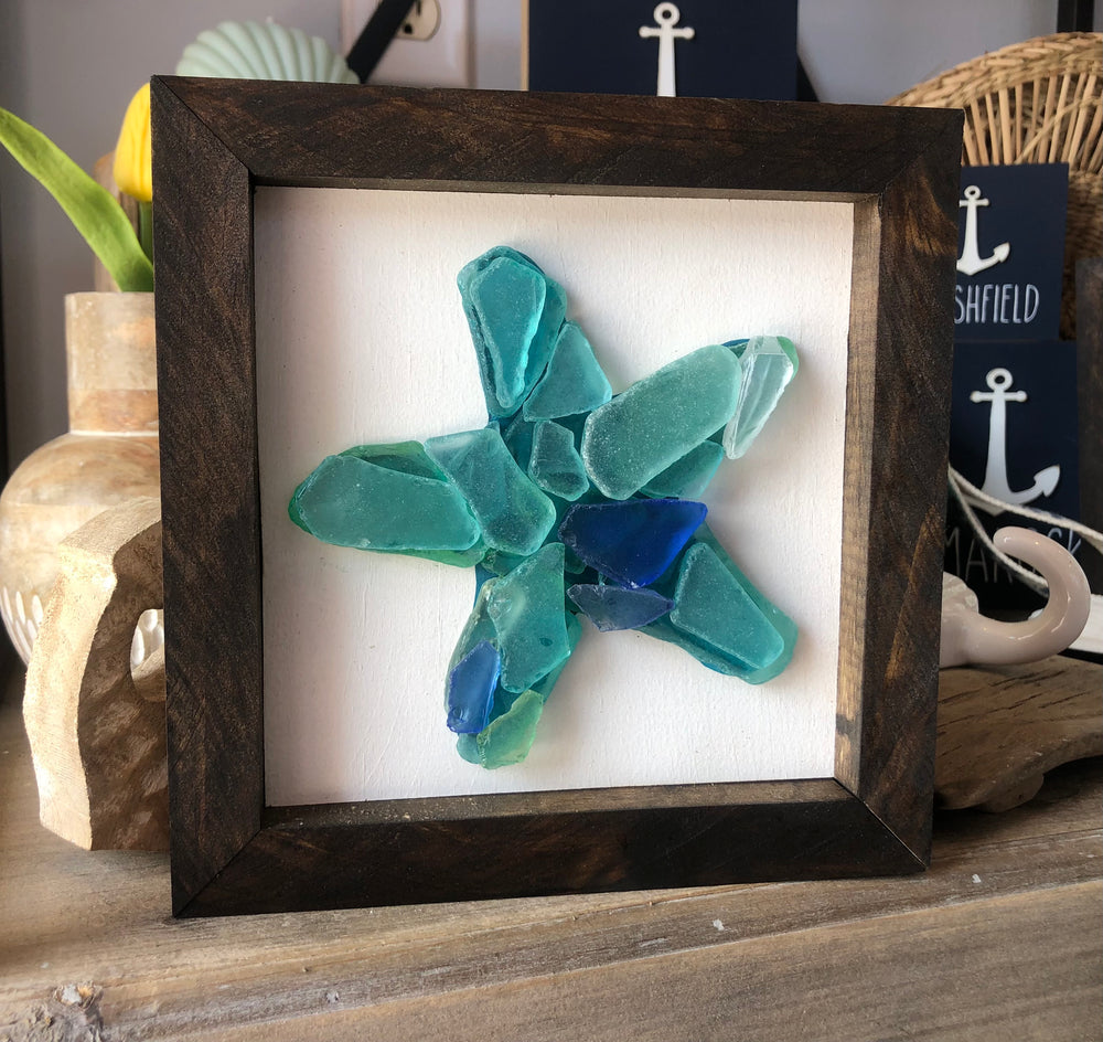 Handmade Seaglass Starfish