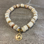 Wave and Shell Bracelet