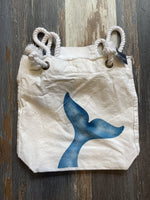 Whale Tail Tote Bag