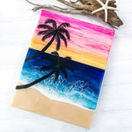 Palm Tree & Beach Resin Painting