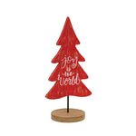 "Joy To The World" Wooden Tree