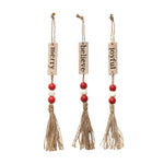 Holiday Tassel Ornaments