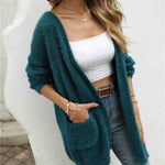 Fuzzy Blue Cardigan