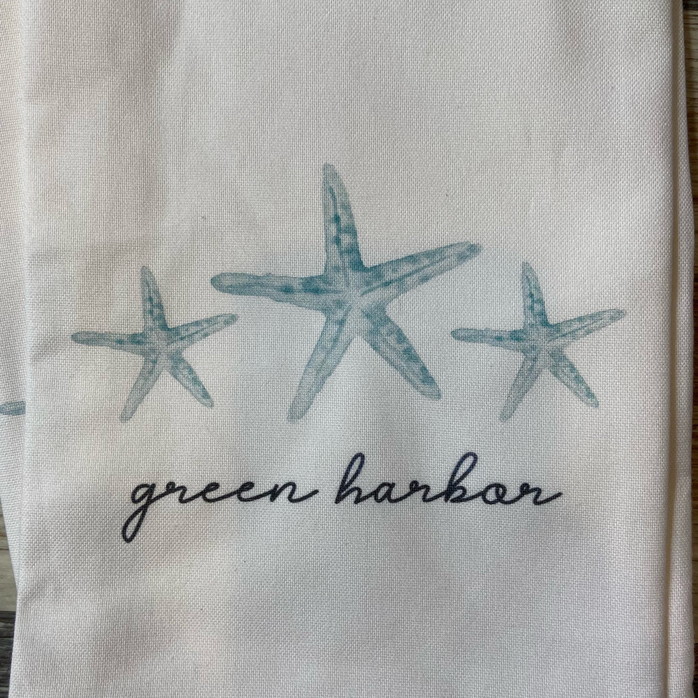 Watercolor Starfish Kitchen Towel
