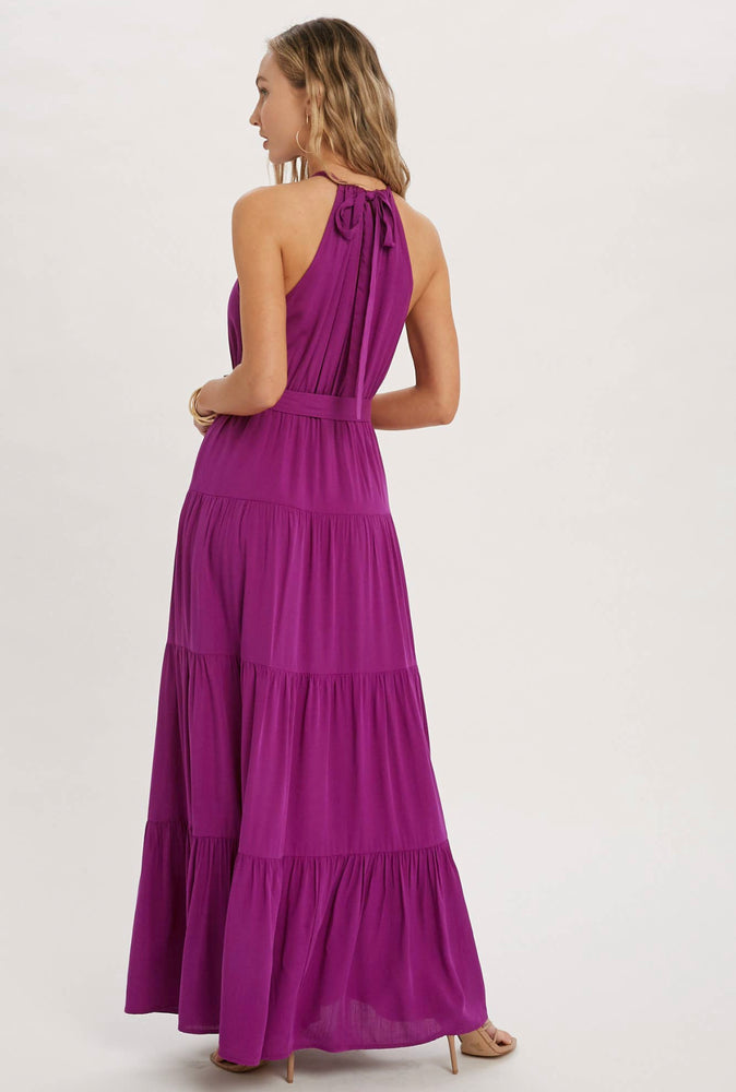 Ruffled Tiered Maxi Dress