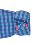 Blue Checkered Men's Shirt